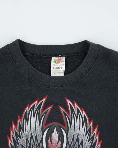 Vintage 90's Canada Choppers Biker Graphic Sweatshirt - XXL