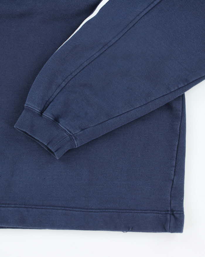 Vintage 2000's Adidas New York Yankees Embroidered 1/4 Zip Sweatshirt - XL