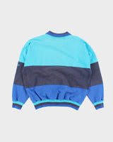 Vintage 90's Slazenger Embroidered Collared Sweatshirt - M