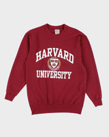 Vintage 90's Harvard University Heavyweight Sweatshirt - M