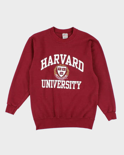 Vintage 90's Harvard University Heavyweight Sweatshirt - M