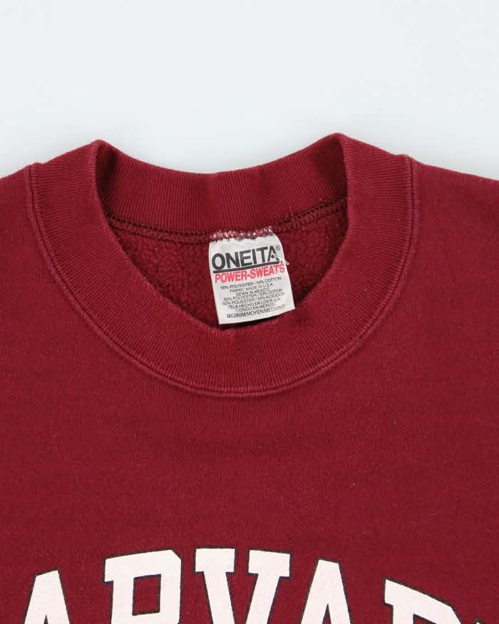 Vintage 90's Harvard University Heavyweight Sweatshirt - M