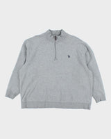 Vintage 2000's US Polo Assn Heavyweight 1/4 Zip Sweatshirt - XXL