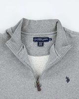 Vintage 2000's US Polo Assn Heavyweight 1/4 Zip Sweatshirt - XXL