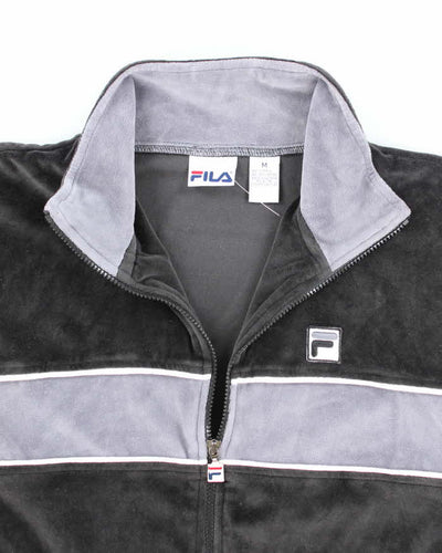 Vintage 2000's Fila Velour Zip Up - M