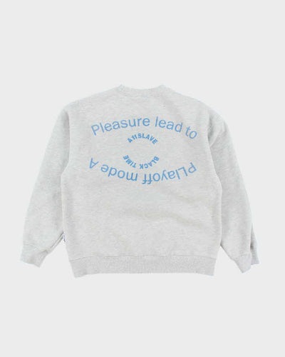 A11 Slave Eyeball Graphic Print Sweatshirt - M
