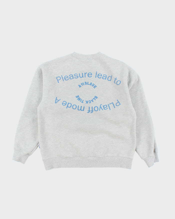 A11 Slave Eyeball Graphic Print Sweatshirt - M