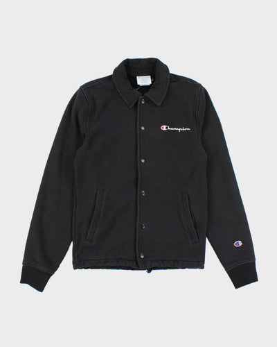 Vintage Champion Reverse Weave Button Up Sweatshirt - XS