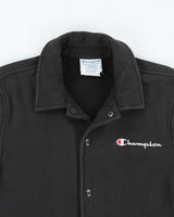 Vintage Champion Reverse Weave Button Up Sweatshirt - XS