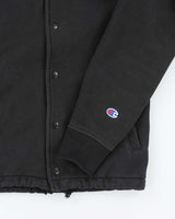 Vintage Champion Reverse Weave Button Up Sweatshirt - XS