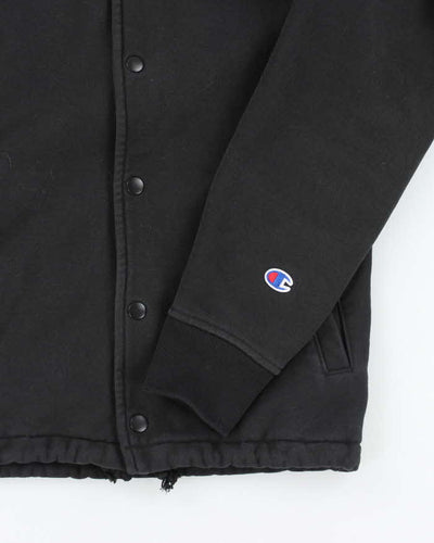 Vintage Champion Reverse Weave Button Up Sweatshirt - XS