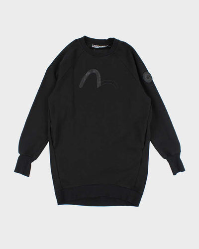 Vintage Evisu Kuro Centre Logo Sweatshirt - XS