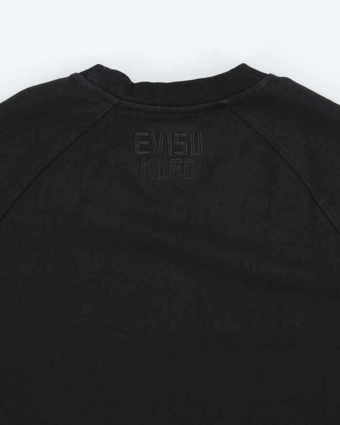 Vintage Evisu Kuro Centre Logo Sweatshirt - XS