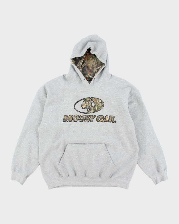 Vintage Y2k 00s Mossy Oak Hoodie - L