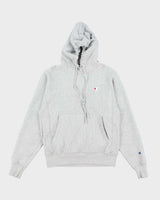 Vintage Champion Reverse Weave Grey Hoodie - S