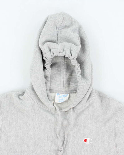Vintage Champion Reverse Weave Grey Hoodie - S