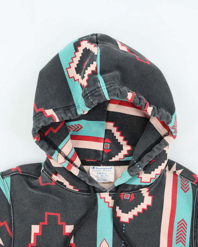Vintage Y2k 00s Champion Reverse Weave Pattern Hoodie - S
