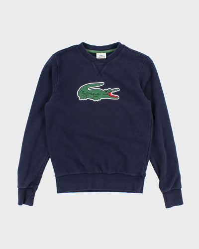 Vintage 2000's Lacoste Big Croc Logo Sweatshirt - M