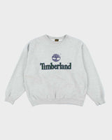 Vintage 90's Timberland Embroidered Logo Sweatshirt - S