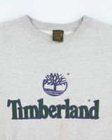 Vintage 90's Timberland Embroidered Logo Sweatshirt - S