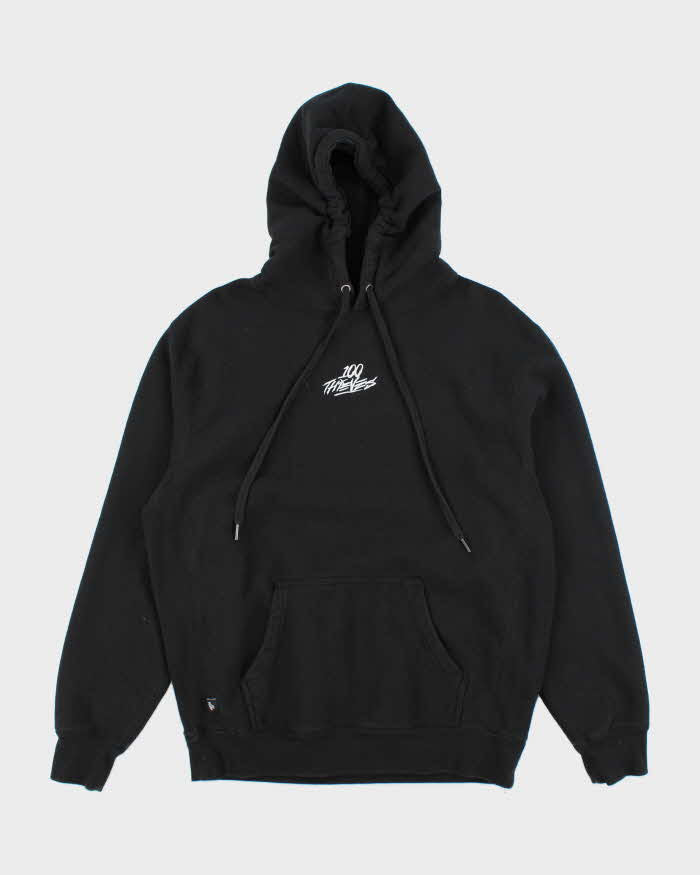 100 Thieves Gaming Sports Team Embroidered Hoodie - M