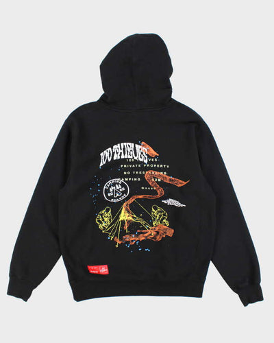 100 Thieves Gaming Sports Team Embroidered Hoodie - M