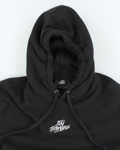 100 Thieves Gaming Sports Team Embroidered Hoodie - M