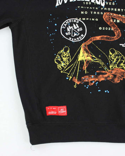 100 Thieves Gaming Sports Team Embroidered Hoodie - M