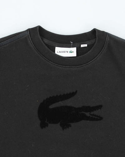 Vintage Lacoste Black Sweatshirt - S