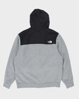 Vintage The North Face Snap Button Two Tone Hoodie - XL