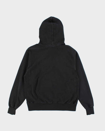 Vintage Y2k 00s Champion Reverse Weave Black Hoodie - M