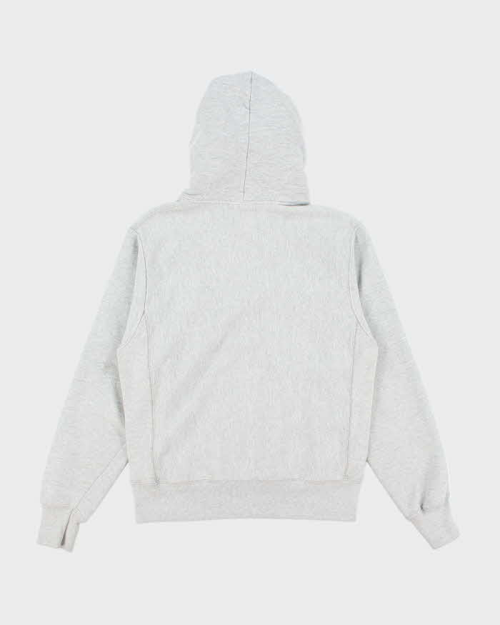 Vintage Y2k 00s Champion Reverse Weave Grey Hoodie - S