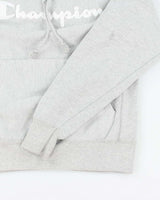 Vintage Y2k 00s Champion Reverse Weave Grey Hoodie - S