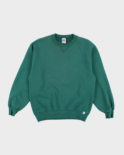 Vintage 90's Russell Athletic Heavyweight Blank Sweatshirt - M
