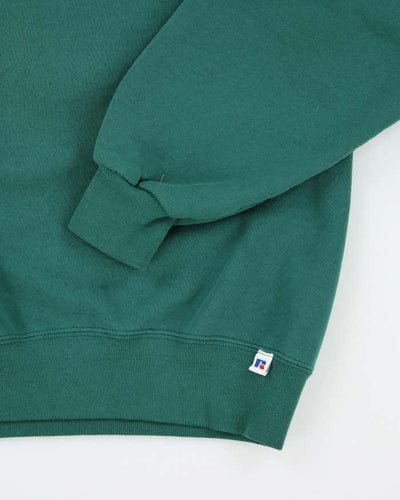 Vintage 90's Russell Athletic Heavyweight Blank Sweatshirt - M
