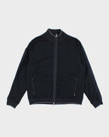 Vintage Hugo Boss Black Zip-Up Jumper - XXL