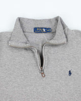 Vintage Ralph Lauren Quarter-Zip Sweatshirt - M