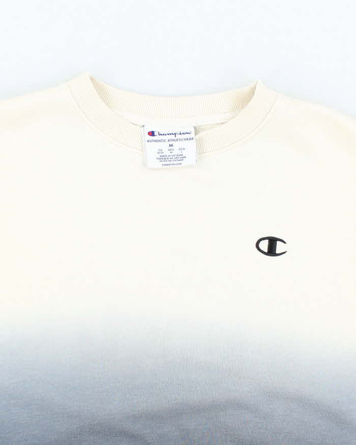 Vintage 2000's Champion Two Tone Marble Sweatshirt - M