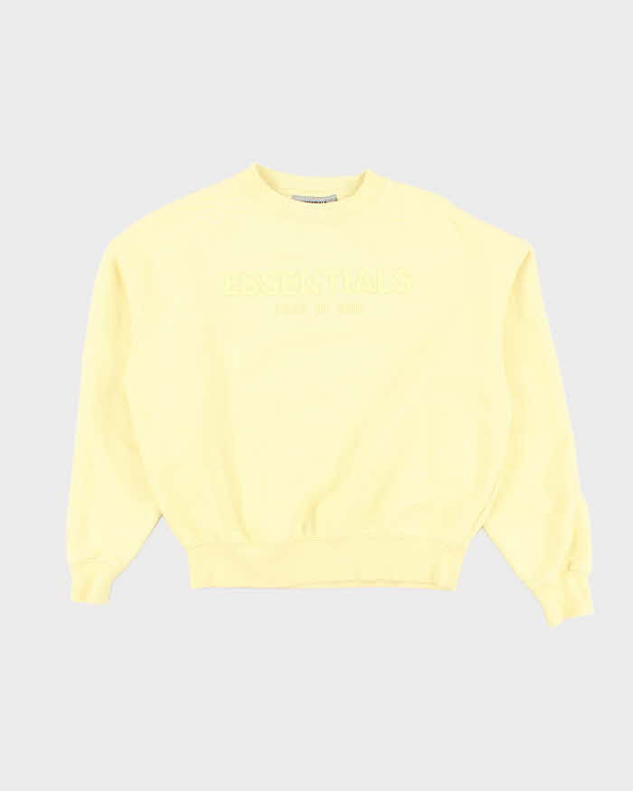 Vintage Essentials Big Centre Logo Sweatshirt - L