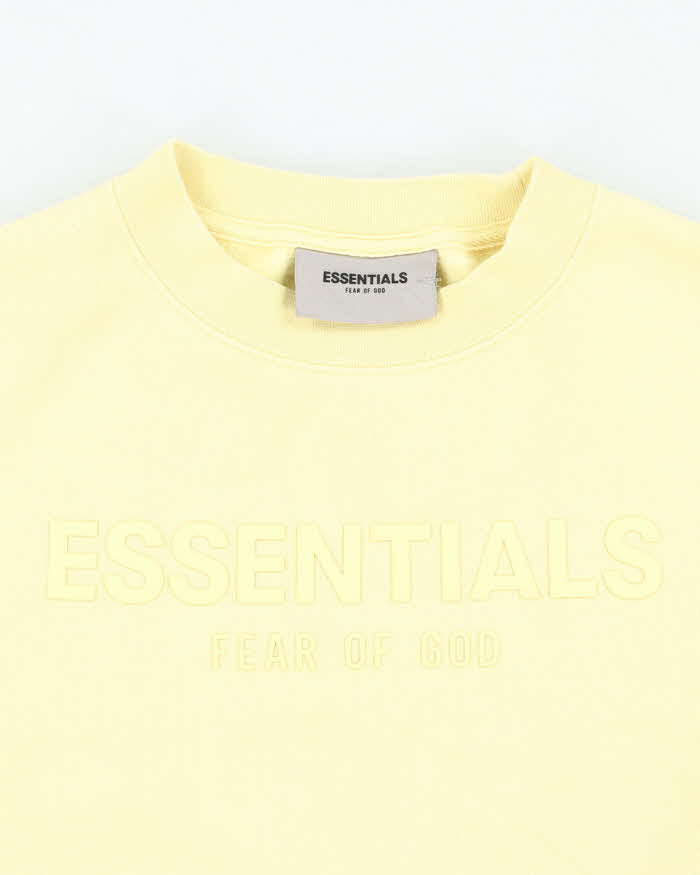 Vintage Essentials Big Centre Logo Sweatshirt - L