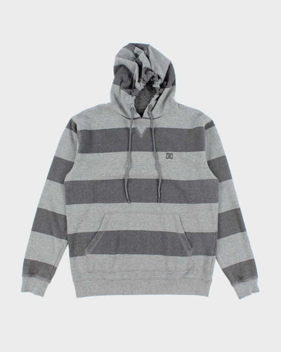 Vintage Y2k 00s DC Shoe Co Striped Hoodie - L