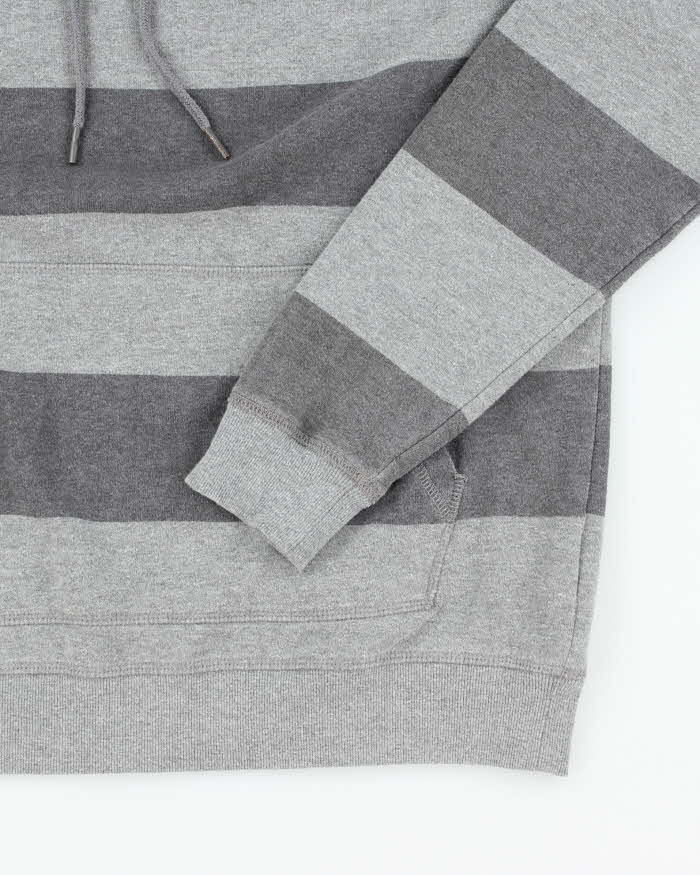Vintage Y2k 00s DC Shoe Co Striped Hoodie - L