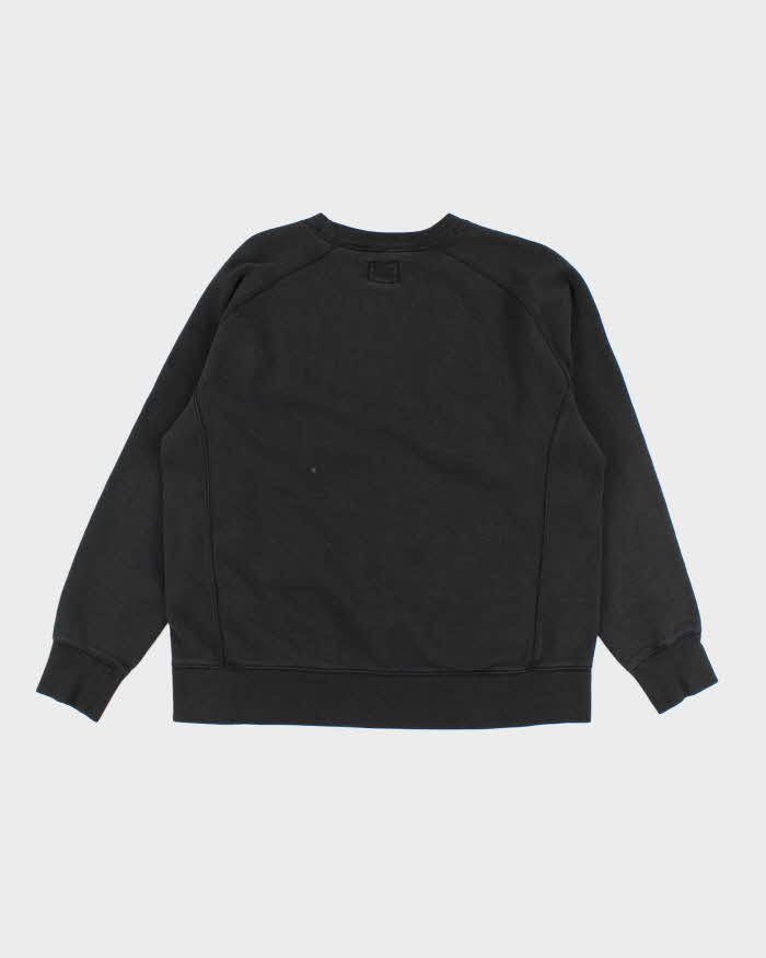 Vintage Y2k 00s Champion Black Sweatshirt - L