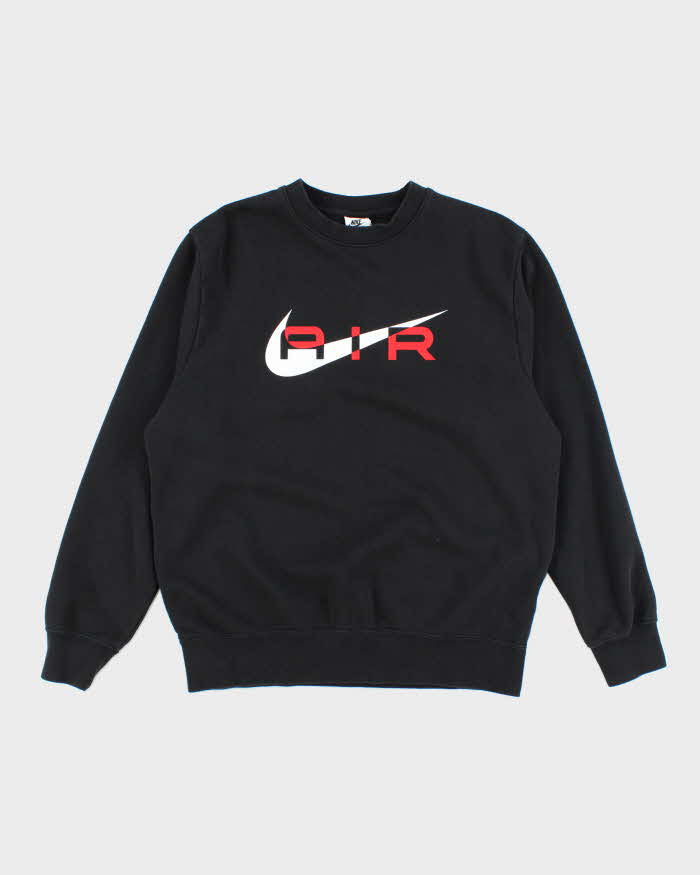 Vintage 00s Nike Air Black Sweatshirt - M