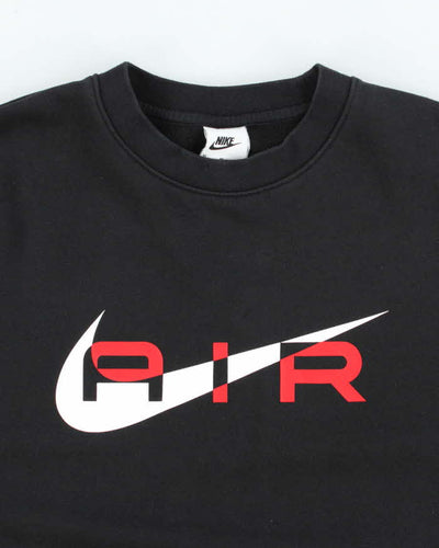 Vintage 00s Nike Air Black Sweatshirt - M