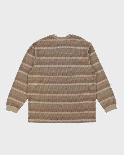 Vintage 2000's Pierre Cardin Striped Lightweight Sweatshirt - XL
