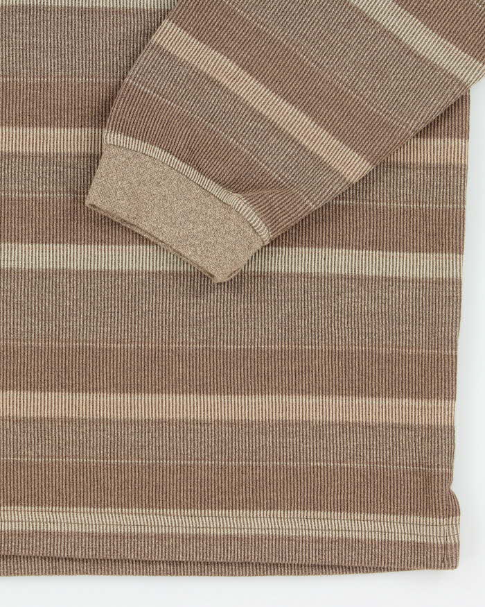 Vintage 2000's Pierre Cardin Striped Lightweight Sweatshirt - XL