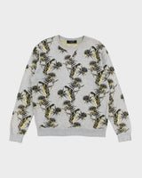 Vintage Ermenegildo Zegna Thistle Graphic Print Sweatshirt - M