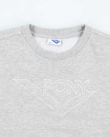 Vintage 2000's Pony Embroidered Logo Sweatshirt - L
