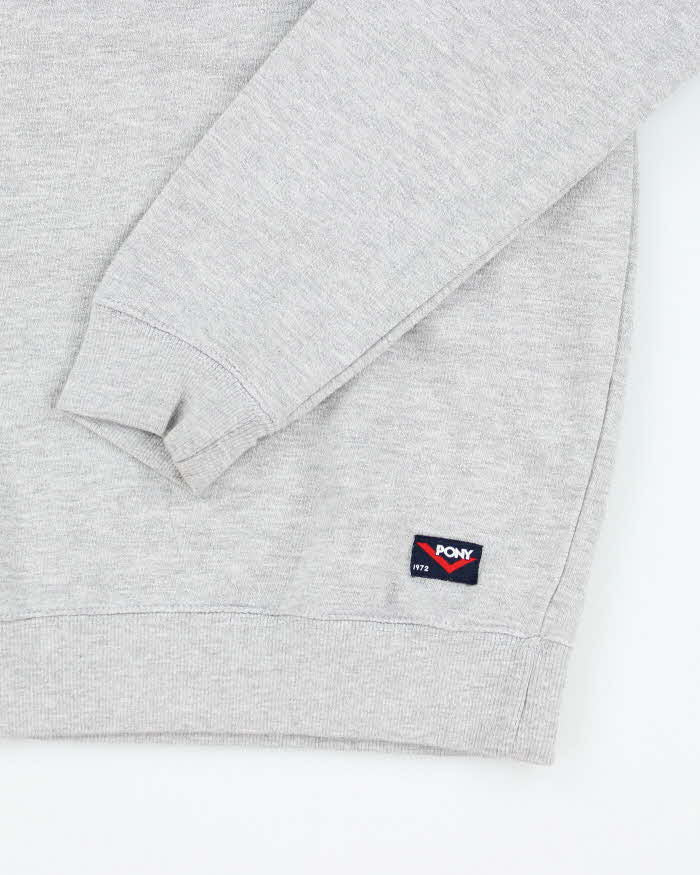 Vintage 2000's Pony Embroidered Logo Sweatshirt - L
